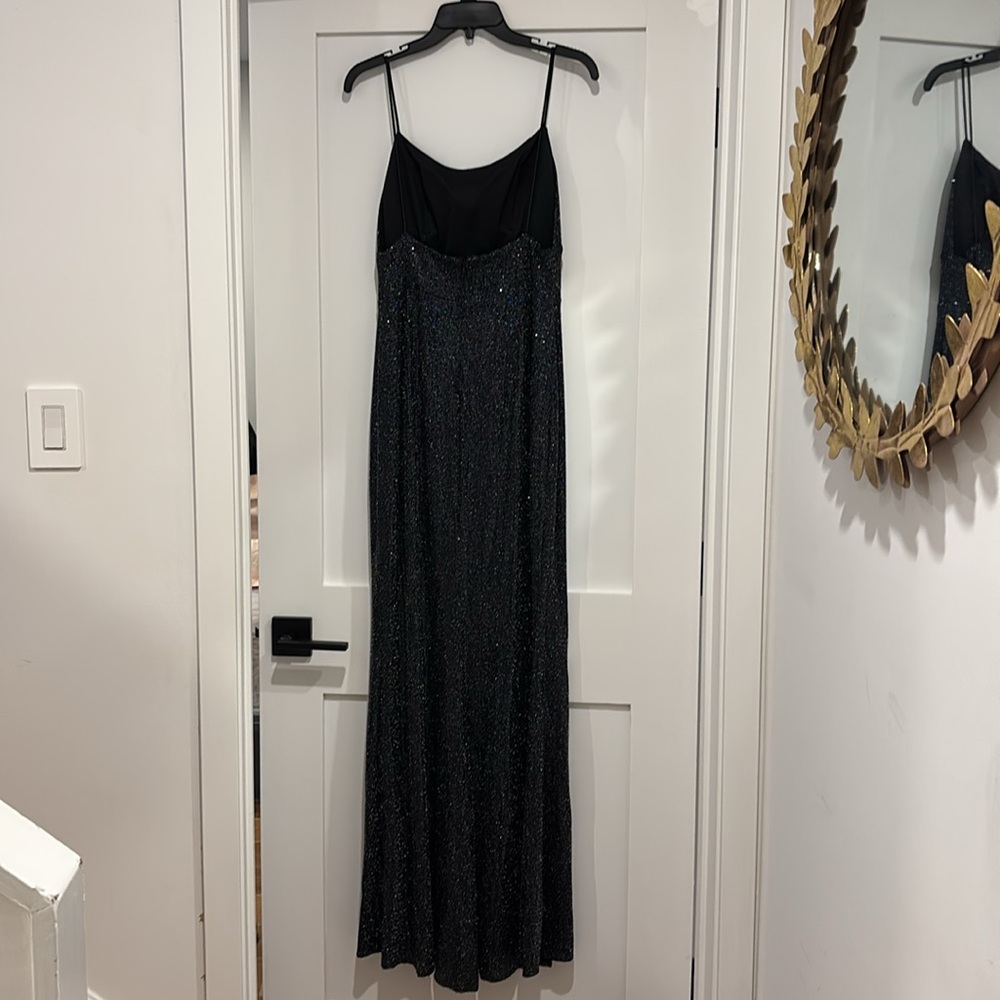 Aqua Sequins gown - Picture 5 of 5